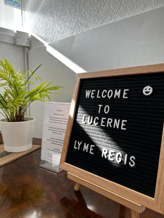 Lucerne B&B Lyme Regis Exterior foto